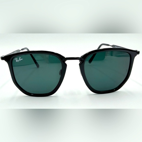 Ray-Ban Men’s Sunglasses RB4451 50-20-145 Black Aviator Style w/ Grey Lens - Picture 6 of 9